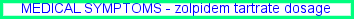 Zolpidem tartrate